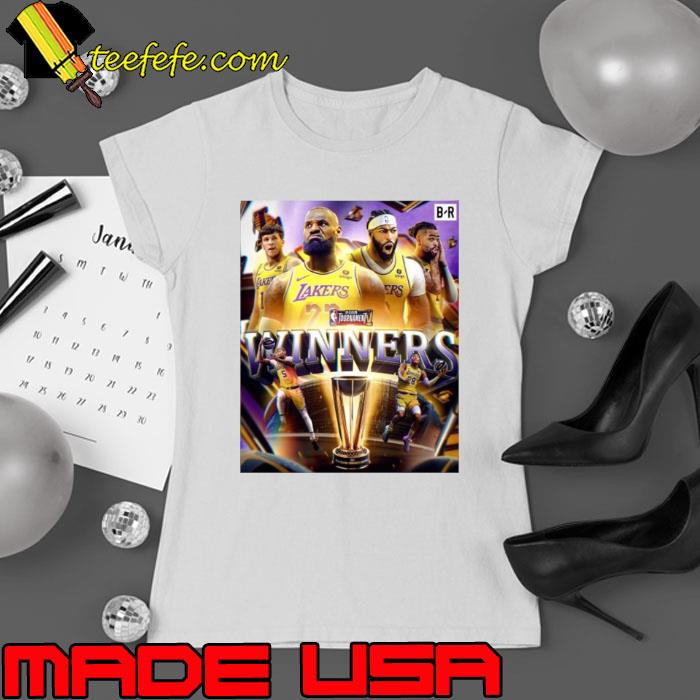 The Lakers Win The First Ever NBA In Season Tournament Championship Champions Shirt