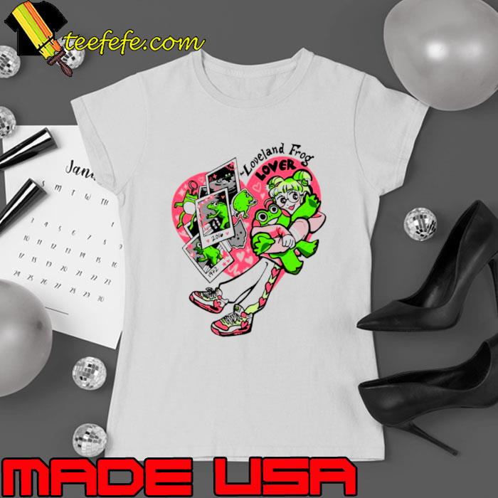 The loveland frog lover s Ladies tee The loveland frog lover s Ladies tee