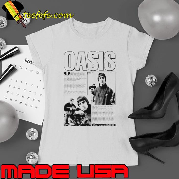 The Oasis Band 90s English rock band formed in Manchester T-Shirt Ladies tee The Oasis Band 90s English rock band formed in Manchester T-Shirt Ladies tee