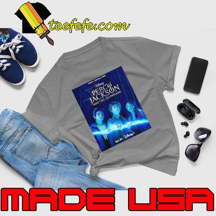 The Percy Jackson Series On Disney Plus Percy Jackson And The Olympians Three Main Characters Percy x Annabeth x Grover Poster Shirt