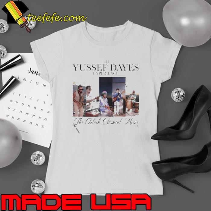 The Yussef Dayes Concert Black Classical Music Tour Performance Schedule Shirt Ladies tee The Yussef Dayes Concert Black Classical Music Tour Performance Schedule Shirt Ladies tee