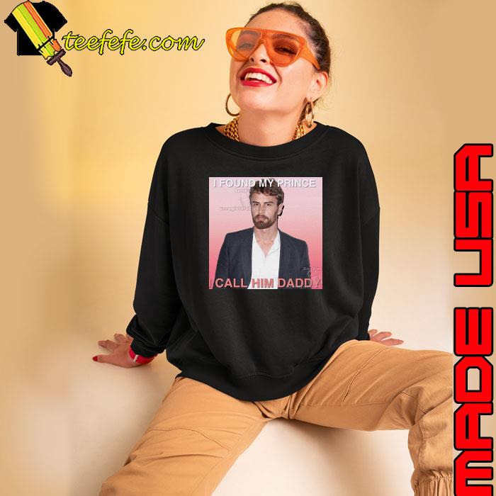 Theo James I Found My Prince shirt