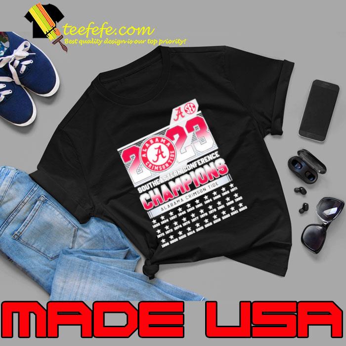 Time Southeastern Conference Champions Alabama Crimson Tide Shirt Unisex Time Southeastern Conference Champions Alabama Crimson Tide Shirt Unisex