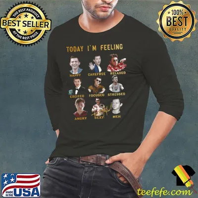 Tom Holland Funny Feelings Gold Edition shirt