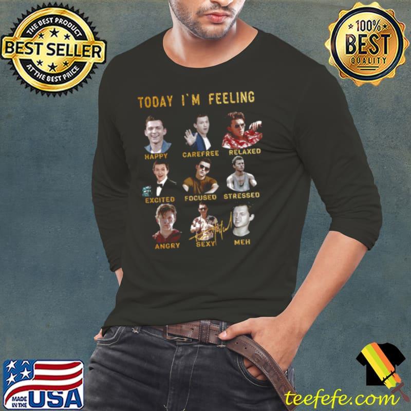 Tom Holland Funny Feelings Gold Edition shirt