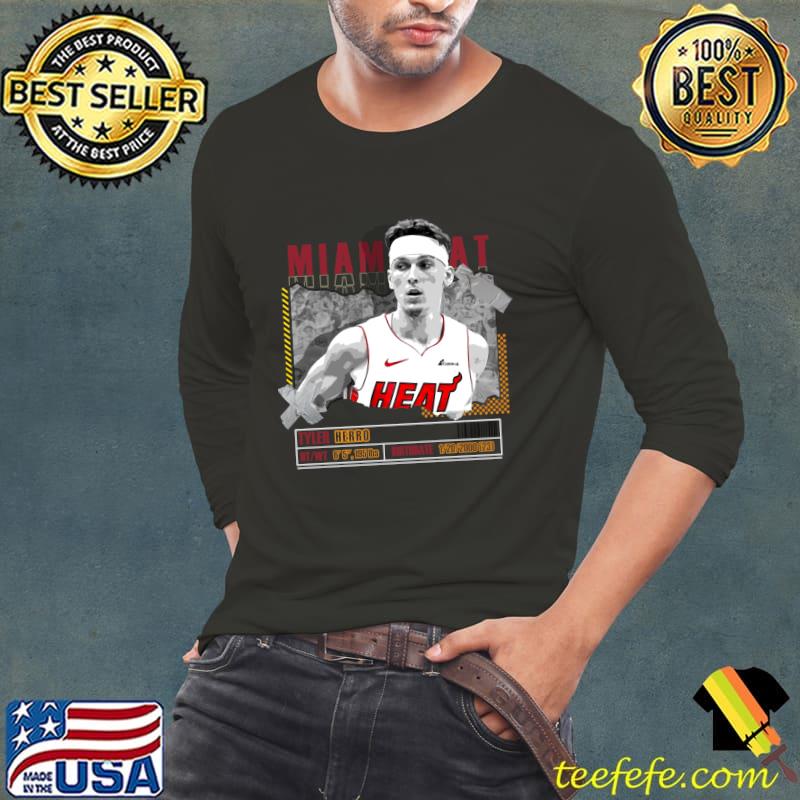 Tyler Herro American professional basketball player for the Miami Heat T-Shirt Long Sleeve Tee Tyler Herro American professional basketball player for the Miami Heat T-Shirt Long Sleeve Tee