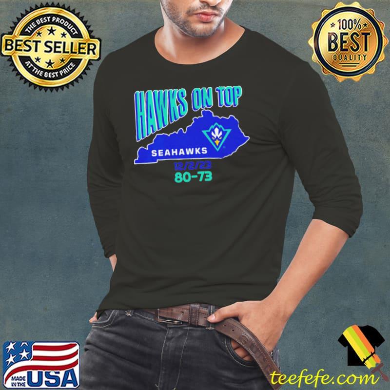 UNC Wilmington Seahawks Hawks on top s Long Sleeve Tee UNC Wilmington Seahawks Hawks on top s Long Sleeve Tee