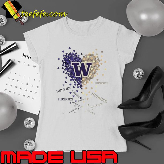 Washington Huskies Tiny Heart Shape 2023 Shirt