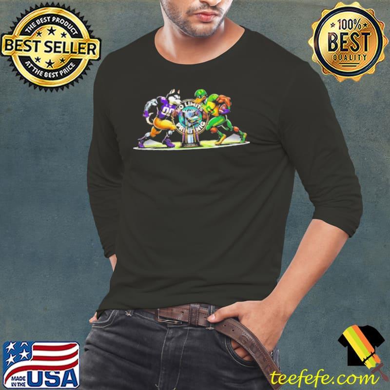 Washington Huskies Vs Oregon Ducks Mascot 2023 PAC-12 Championship Shirt Long Sleeve Tee Washington Huskies Vs Oregon Ducks Mascot 2023 PAC-12 Championship Shirt Long Sleeve Tee