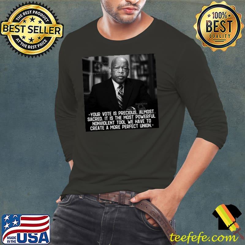 We Want Voting Rights Quote Your Vote Is Precious Shirt Long Sleeve Tee We Want Voting Rights Quote Your Vote Is Precious Shirt Long Sleeve Tee