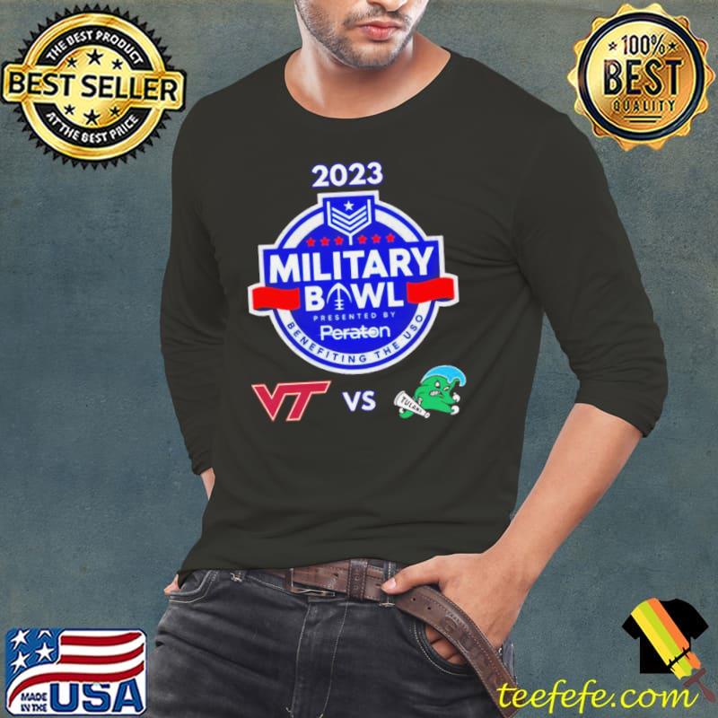 Wednesday December 27th 2023 Military Bowl Virginia Tech vs Tulane Navy-Marine Corps Mem Stadium Annapolis MD Shirt Long Sleeve Tee Wednesday December 27th 2023 Military Bowl Virginia Tech vs Tulane Navy-Marine Corps Mem Stadium Annapolis MD Shirt Long Sleeve Tee