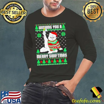 Wishing you a merry swiftmas Ugly Christmas shirt