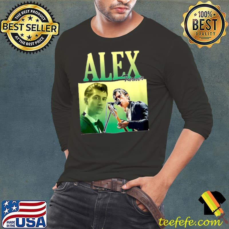 Women Light Blue Alex Monkeys Alex Turner s Long Sleeve Tee Women Light Blue Alex Monkeys Alex Turner s Long Sleeve Tee