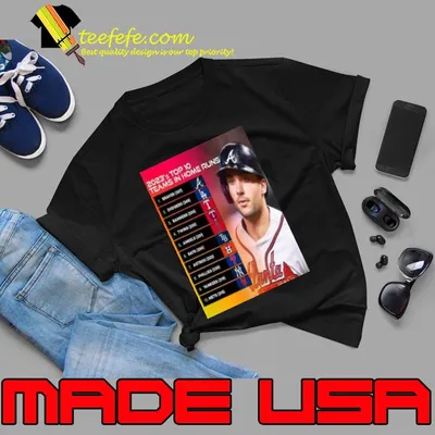 2023 Top 10 Teams In Home Runs MLB shirt