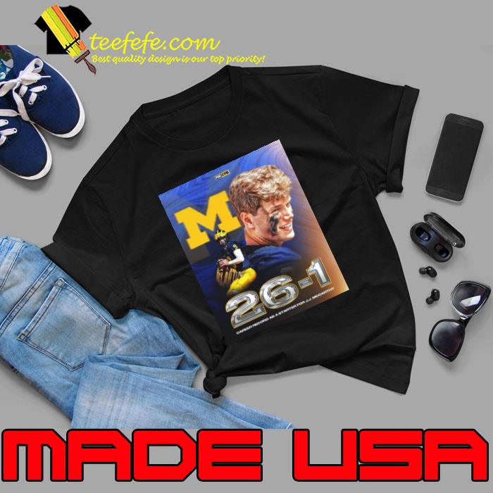 26 1 Career Record As Starter For J.J McCarthy Shirt Unisex 26 1 Career Record As Starter For J.J McCarthy Shirt Unisex
