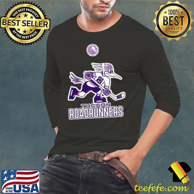 AHL Tucson Roadrunners Black Hockey Fights 2024 Shirt