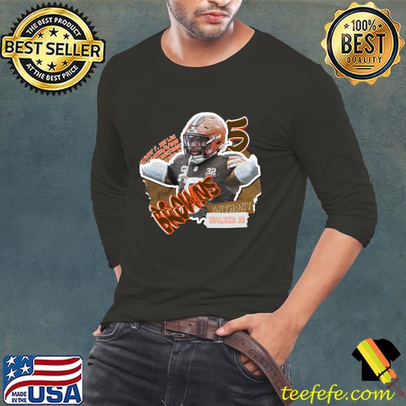 Anthony Walker Jr American football linebacker for the Cleveland Browns T-Shirt Anthony Walker Jr American football linebacker for the Cleveland Browns T-Shirt