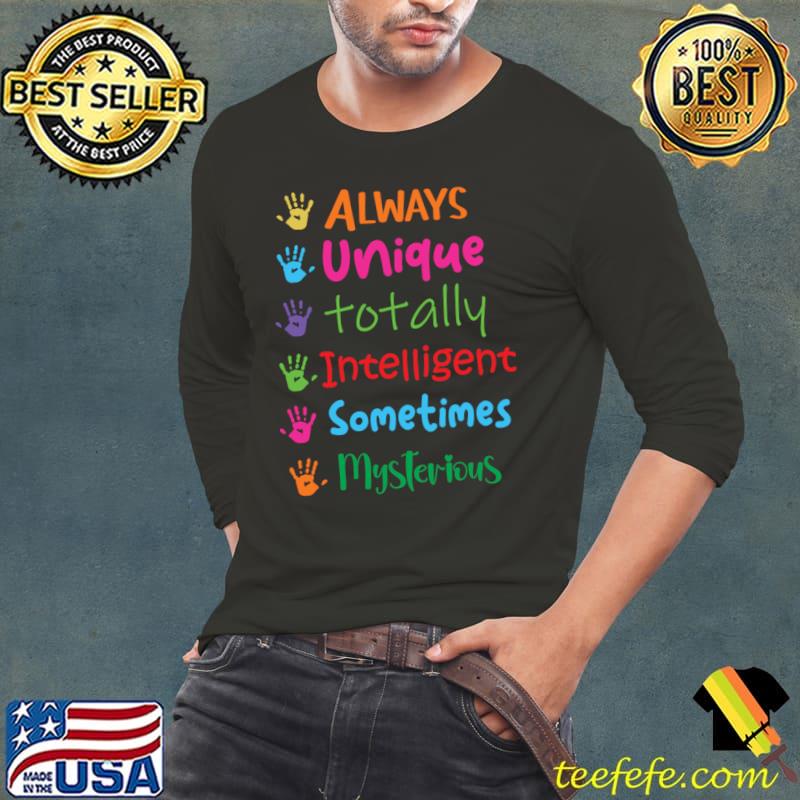 Autism it's a different ability Autism Awarness T-Shirt Long Sleeve Tee Autism it's a different ability Autism Awarness T-Shirt Long Sleeve Tee
