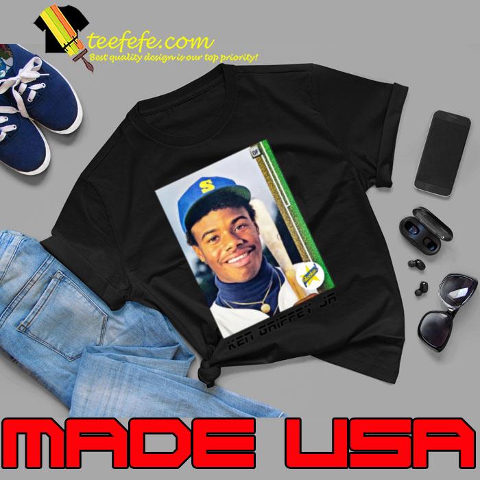 Baseball Card Art Ken Griffey Jr shirt