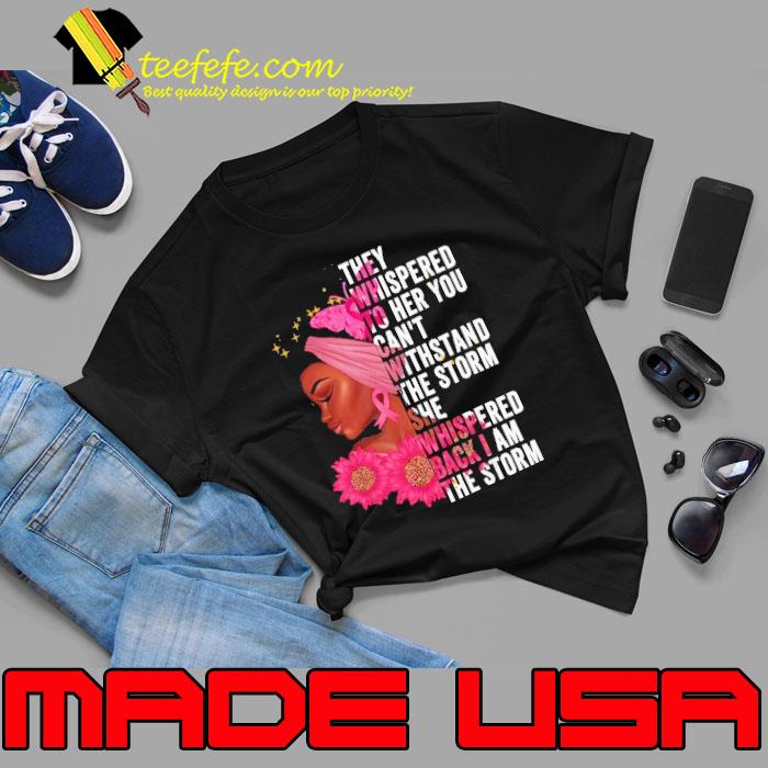 Breast Cancer Awareness Black Women Warrior Pink Ribbon Sunflower s Unisex Breast Cancer Awareness Black Women Warrior Pink Ribbon Sunflower s Unisex