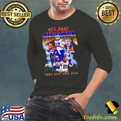 Buffalo Bills AFC East Champs 4 times shirt