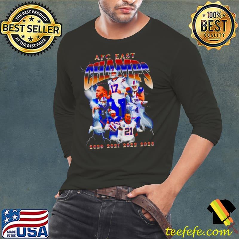 Buffalo Bills AFC East Champs 4 times shirt