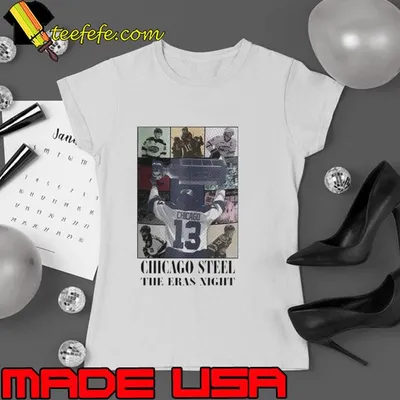 Chicago 13 Chicago Steel The Eras Night Swift 13 Shirt