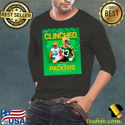 Cliched Green Bay Packer Secure A Playoff Spot NFL 2024 Shirt