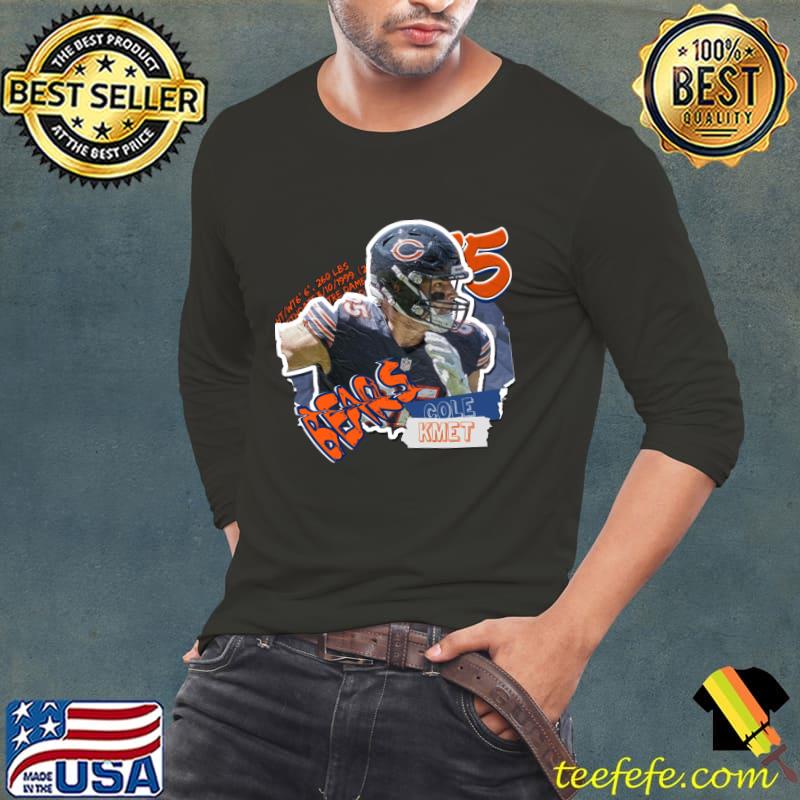 Cole Kmet American football tight end for the Chicago Bears T-Shirt Cole Kmet American football tight end for the Chicago Bears T-Shirt