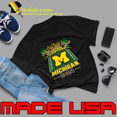 College Football Playoff National Championship 2024 Michigan CFP T-Shirt