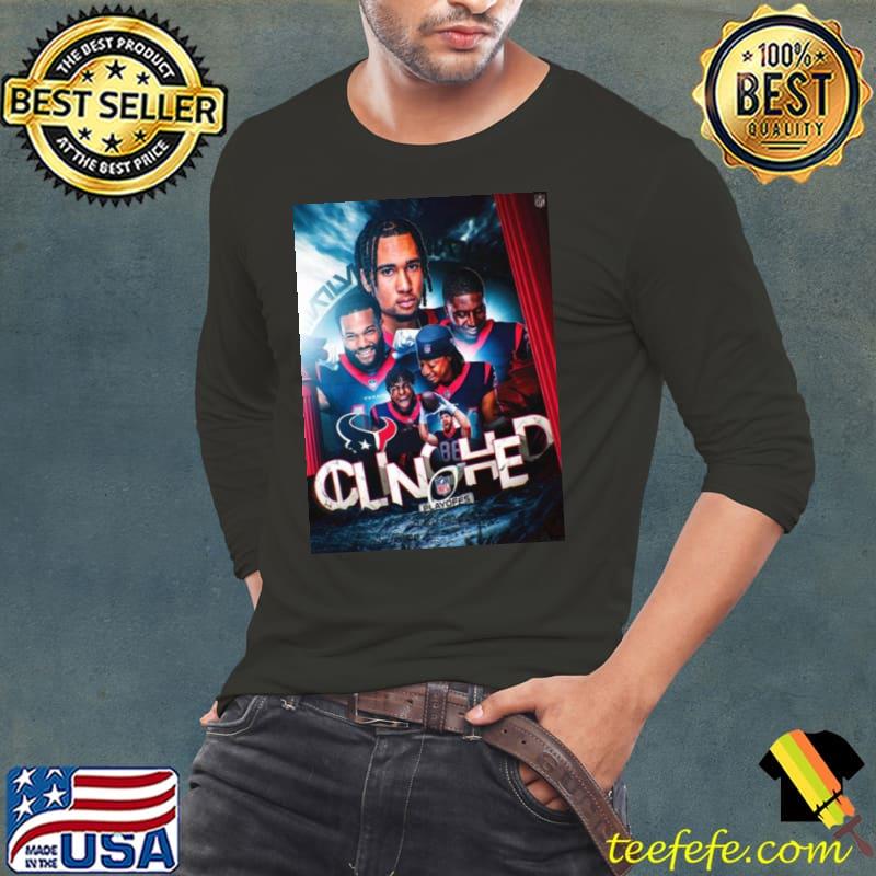Congrats Houston Texans Clinched Going To The NFL Playoffs Shirt Congrats Houston Texans Clinched Going To The NFL Playoffs Shirt