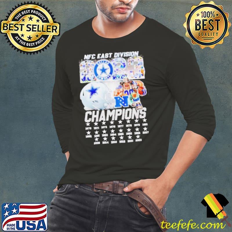 Dallas Cowboys NFC East Division 2023 Champions s Long Sleeve Tee Dallas Cowboys NFC East Division 2023 Champions s Long Sleeve Tee