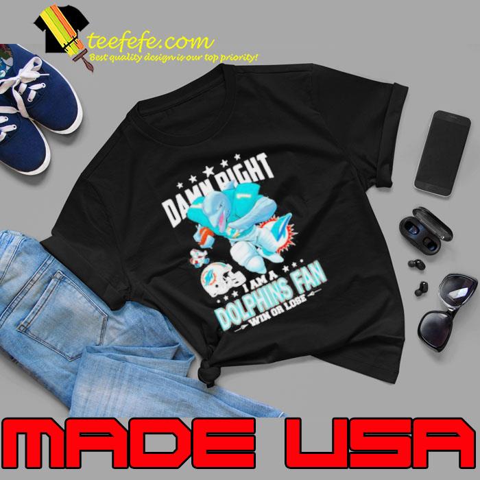 Damn Right I Am A Miami Dolphins Fan Win Or Lose 2023 2024 Road To Super Bowl Shirt Unisex Damn Right I Am A Miami Dolphins Fan Win Or Lose 2023 2024 Road To Super Bowl Shirt Unisex