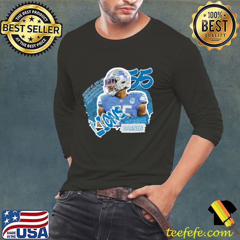 Derrick Barnes American football linebacker for the Detroit Lions T-Shirt Derrick Barnes American football linebacker for the Detroit Lions T-Shirt