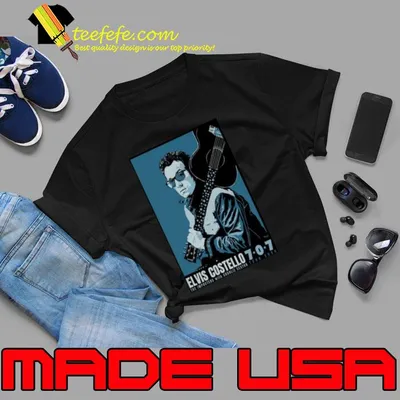 Elvis Costello Tour 2024 Poster Shirt