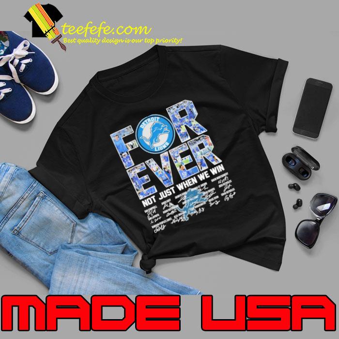 Foreve not just when we win signature lion football s Unisex Foreve not just when we win signature lion football s Unisex