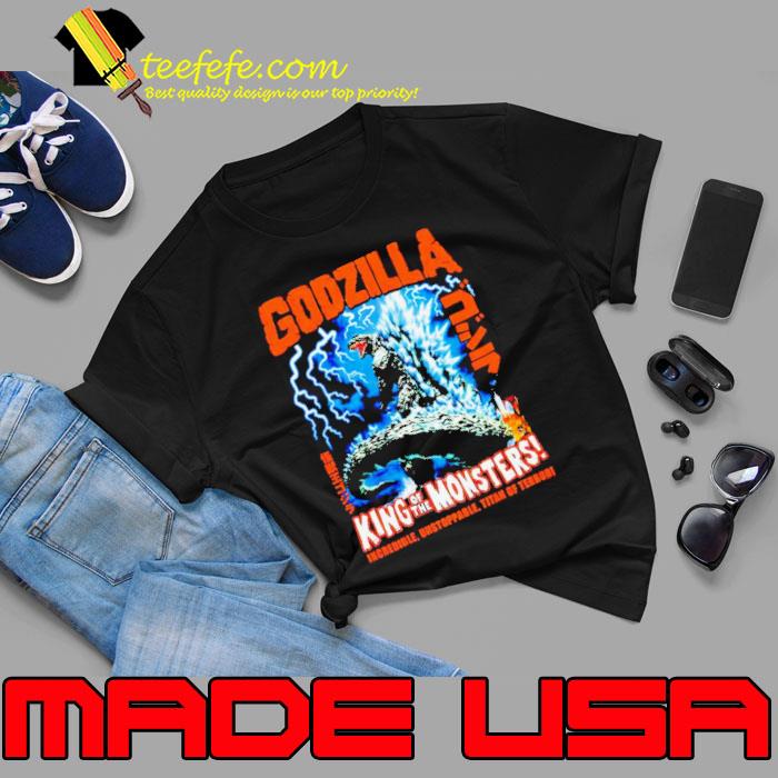 Godzilla king of the monsters vintage shirt