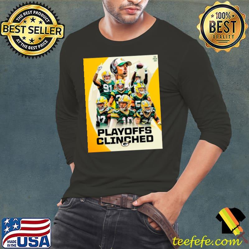 Green Bay Packers Playoffs Clinched Football 2024 Shirt