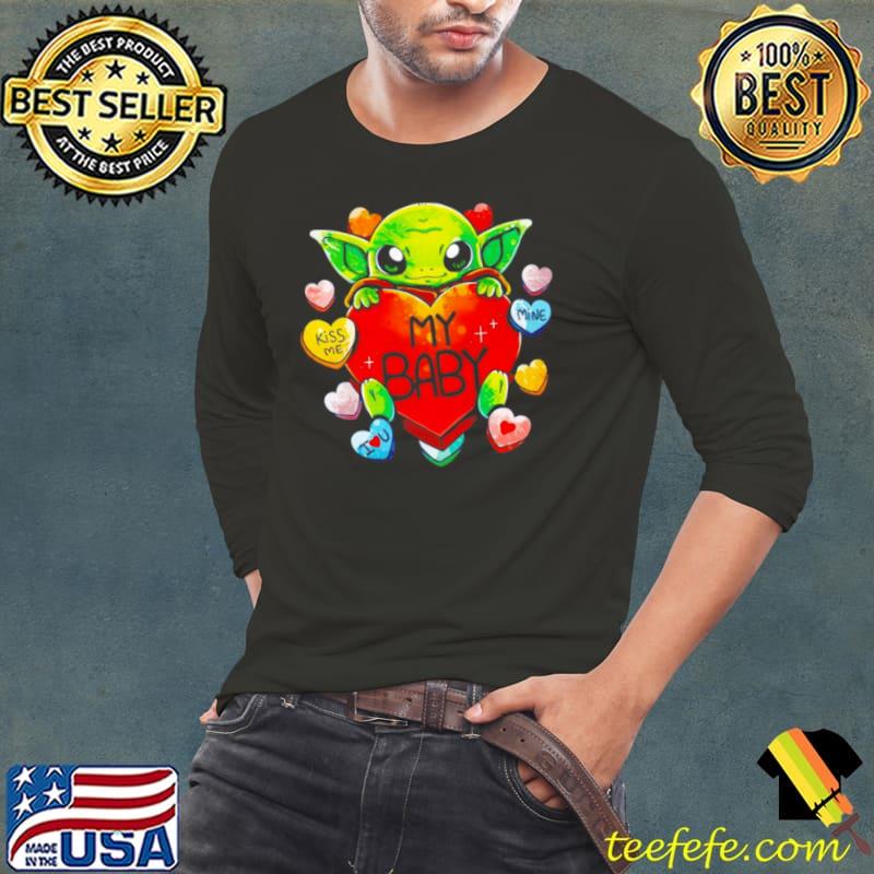 Grogu Valentine’s day baby Valentines shirt