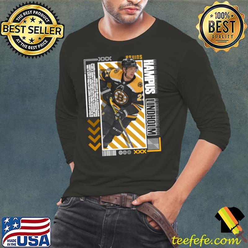 Hampus Lindholm Swedish professional ice hockey defenceman for the Boston Bruins T-Shirt Long Sleeve Tee Hampus Lindholm Swedish professional ice hockey defenceman for the Boston Bruins T-Shirt Long Sleeve Tee