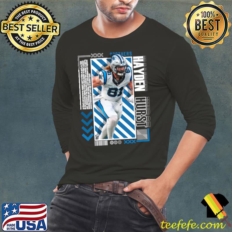 Hayden Hurst American football tight end for the Carolina Panthers T-Shirt