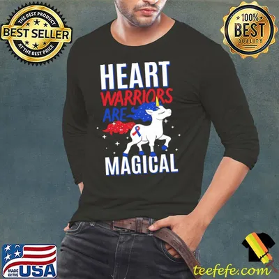 Heart Warrior Are Magical Unicorn T-Shirt
