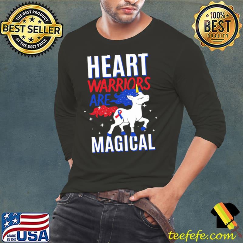 Heart Warrior Are Magical Unicorn T-Shirt