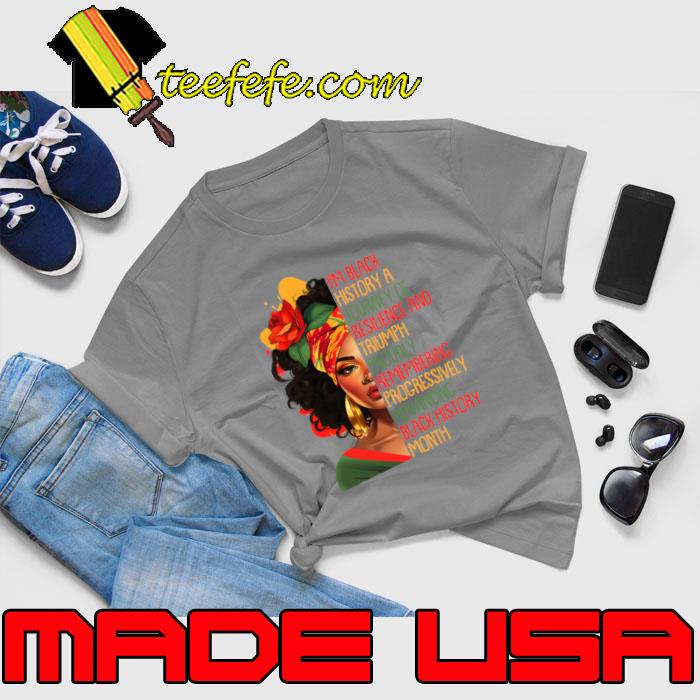 I Am Black Woman Black History Month Powerful African American T-Shirt Unisex I Am Black Woman Black History Month Powerful African American T-Shirt Unisex