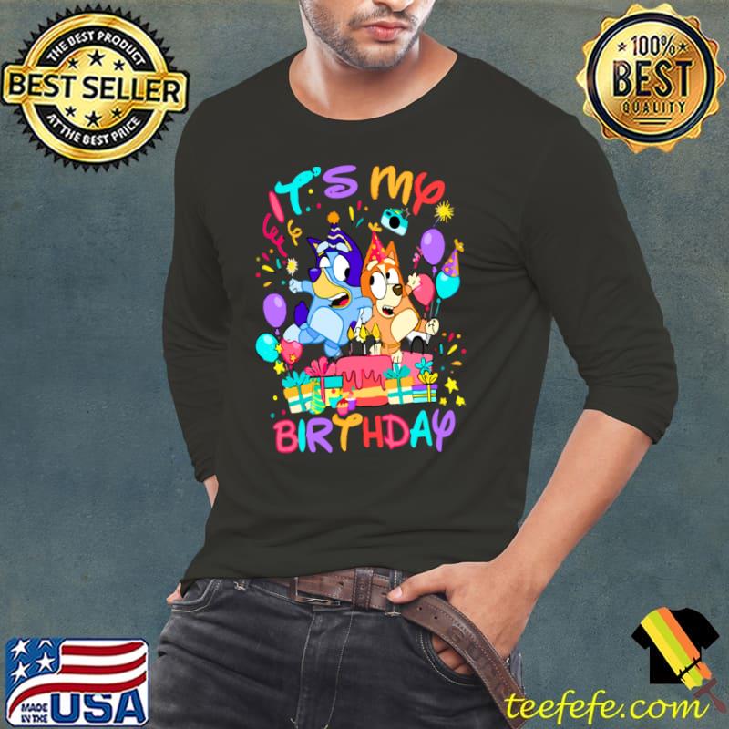 It's my Birthday balloon bluey cartoon T-Shirt