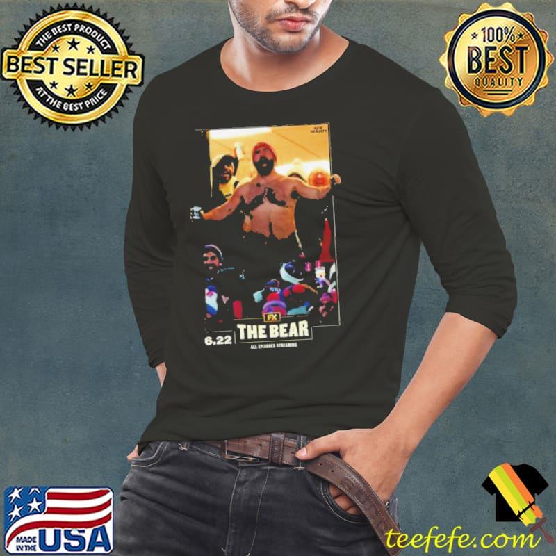 Jason Kelce Fx The Bear All Episodes Streaming 6.22 Hulu Shirt Long Sleeve Tee Jason Kelce Fx The Bear All Episodes Streaming 6.22 Hulu Shirt Long Sleeve Tee
