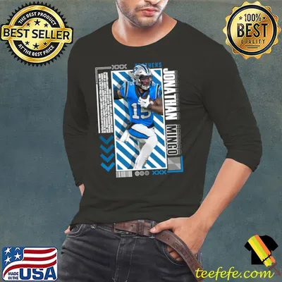 Jonathan Mingo American football wide receiver for the Carolina Panthers T-Shirt