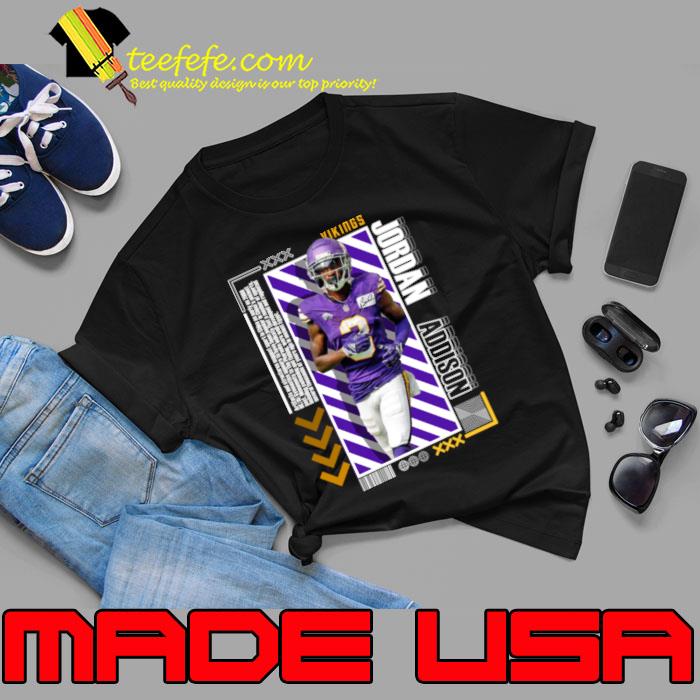 Jordan Addison American football wide receiver for the Minnesota Vikings T-Shirt Unisex Jordan Addison American football wide receiver for the Minnesota Vikings T-Shirt Unisex