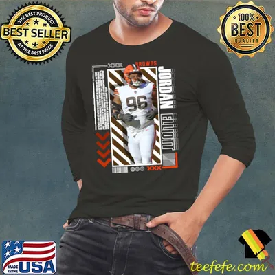 Jordan Elliott American football defensive tackle for the Cleveland Browns T-Shirt