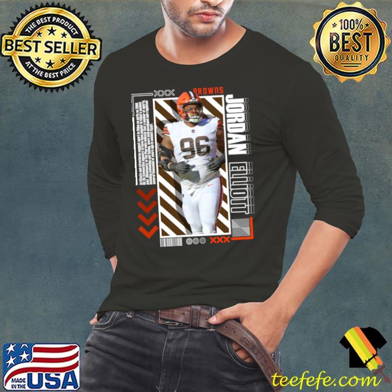 Jordan Elliott American football defensive tackle for the Cleveland Browns T-Shirt Jordan Elliott American football defensive tackle for the Cleveland Browns T-Shirt